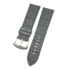 24 mm Spor S Kroko Gri Deri Saat Kordonu